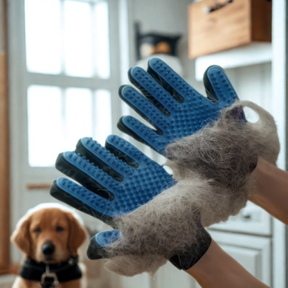 Loefpets - Verzorgingshandschoen