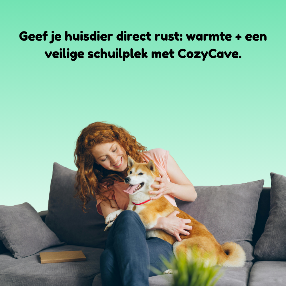 Loefpets CozyCave™ – Het Bed dat Angstige Huisdieren Meteen Tot Rust Brengt