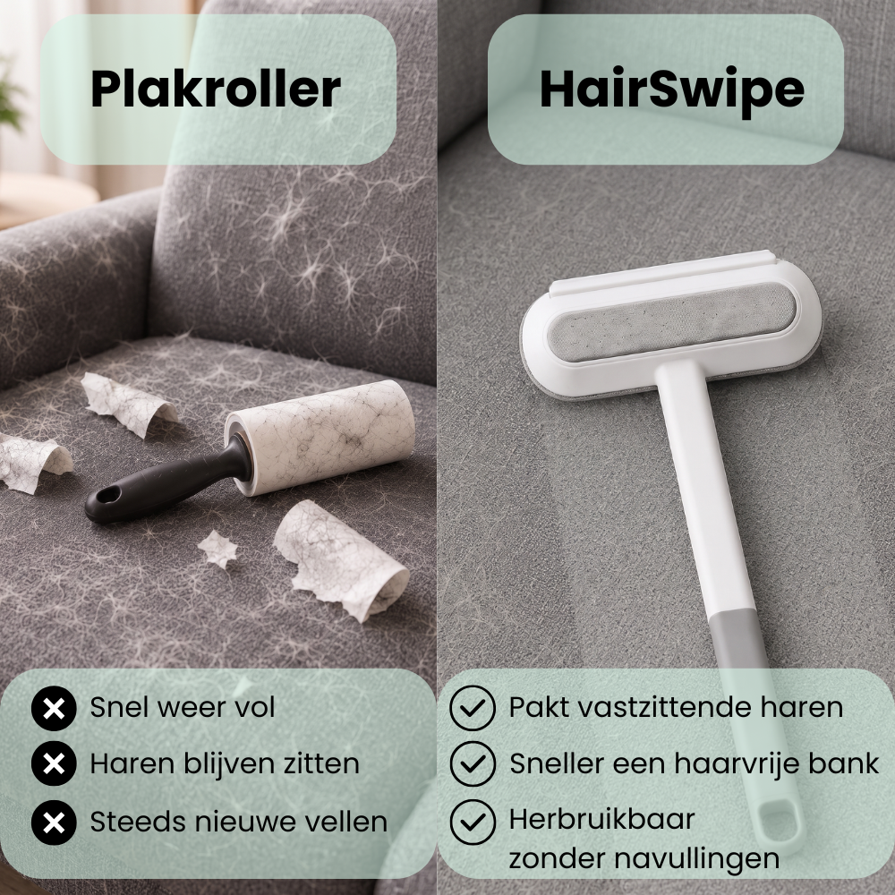 LoefPets® HairSwipe™ – Herbruikbare Huisdierhaar Verwijderaar