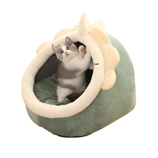 Loefpets - Kattenhuisje met Speelballetje