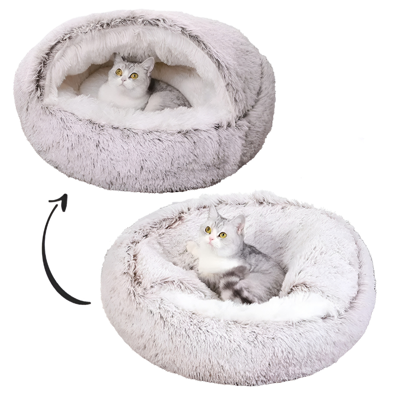 Loefpets – CozyCave 2-in-1 Huisdierenbed