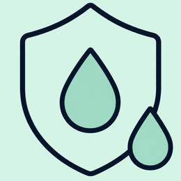 Waterdicht & absorberend