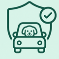 Voor puppy’s die nog moeten wennen aan autoritten