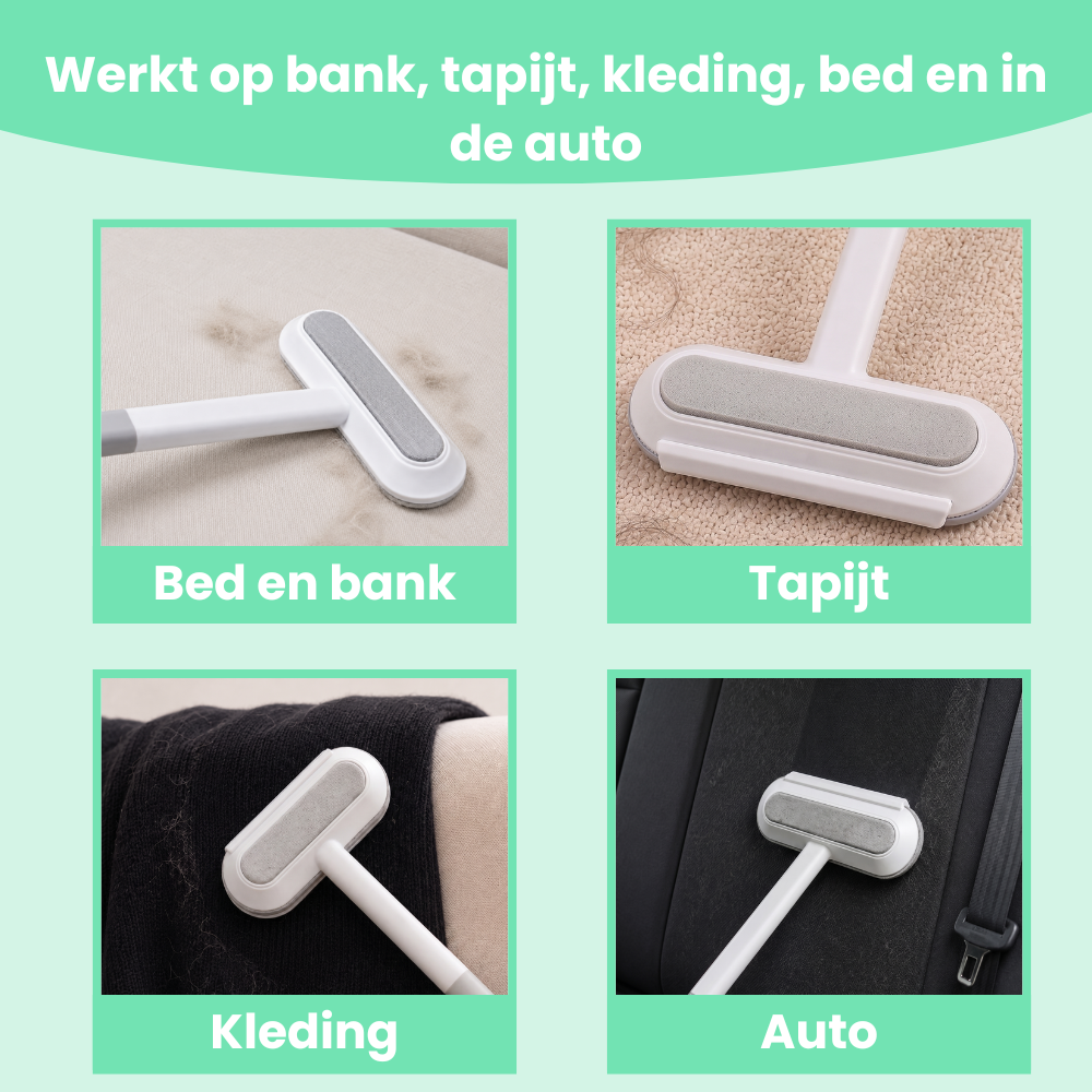 LoefPets® HairSwipe™ – Herbruikbare Huisdierhaar Verwijderaar