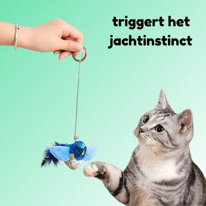 Loefpets ChirpBird – Het speeltje dat katten direct laat jagen en spelen!